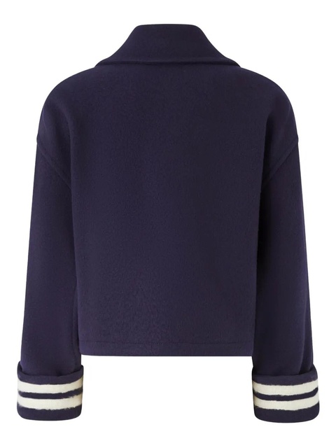 PINKO striped-cuffs jacket - Blue - zdjęcie produktu nr 2