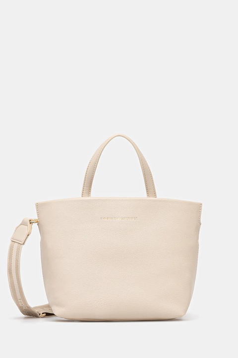 Tommy Hilfiger torebka kolor beżowy AW0AW17694 - zdjęcie produktu nr 1