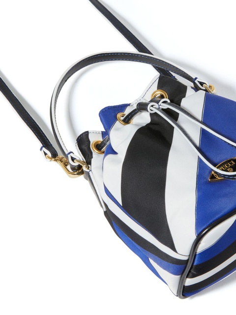 PUCCI Yummy bucket bag - Blue - zdjęcie produktu nr 2