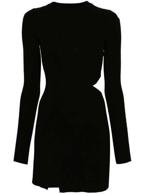 The Attico cut-out mini dress - Black - zdjęcie produktu nr 1