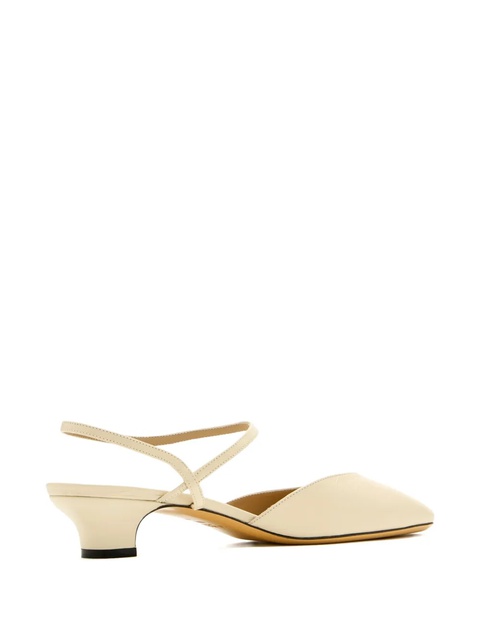 Le Monde Beryl 35mm ankle-strap heeled pumps - Neutrals - zdjęcie produktu nr 2