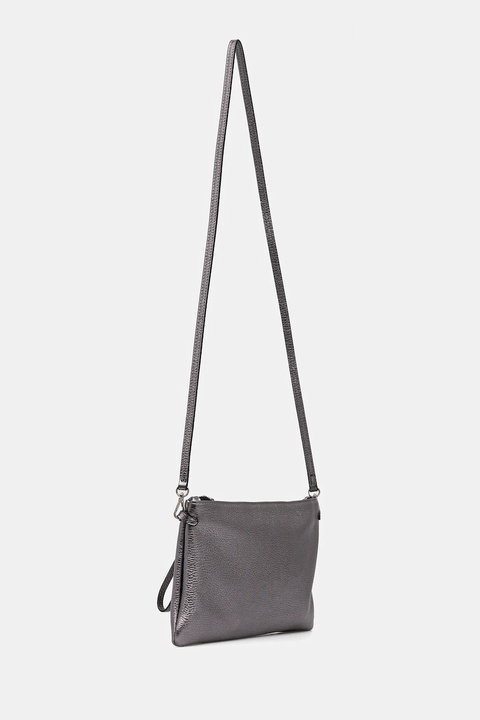 Gianni Chiarini torebka skórzana HERMY kolor srebrny BS.3695.GRN.LM - zdjęcie produktu nr 2
