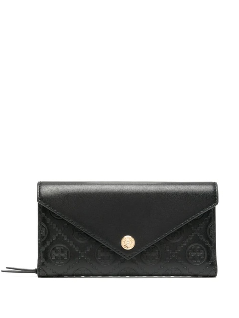 Tory Burch T-monogram envelope wallet - Black - zdjęcie produktu nr 1