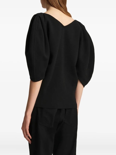 KHAITE Venus top - Black - zdjęcie produktu nr 2