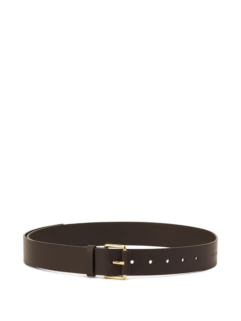 Lanvin leather buckle belt - Brown - zdjęcie produktu nr 1