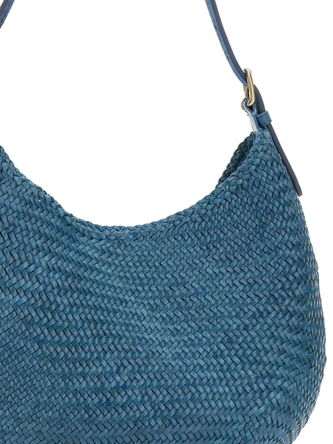 DRAGON DIFFUSION leather shoulder bag - Blue - zdjęcie produktu nr 2
