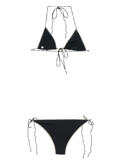 Oséree ribbed bikini - Black - zdjęcie produktu nr 2