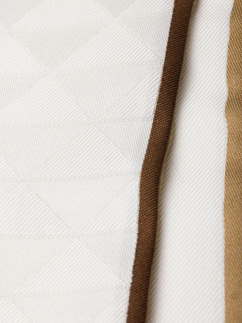 Prada jacquard silk scarf - Neutrals - zdjęcie produktu nr 2
