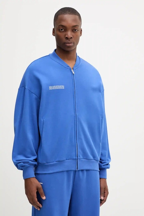 Pangaia kurtka Midweight Bomber Jacket kolor niebieski przejściowa 10002360 - zdjęcie produktu nr 2