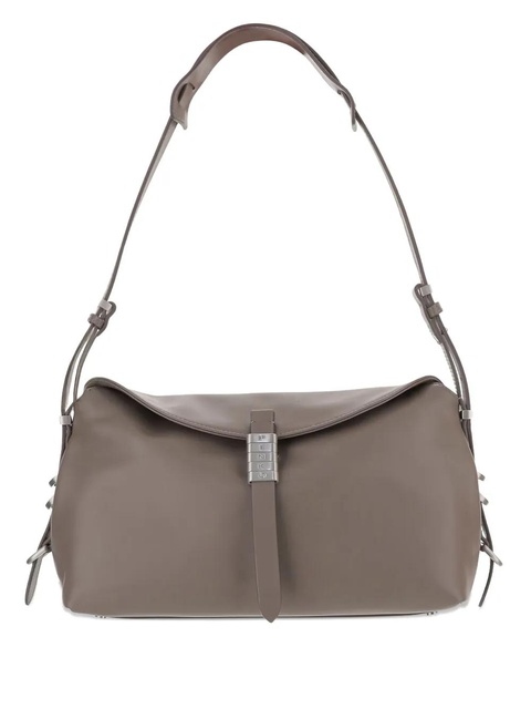 PINKO flap-closure leather shoulder bag - Grey - zdjęcie produktu nr 1
