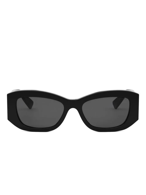 Bvlgari geometric-frame sunglasses - Black - zdjęcie produktu nr 2