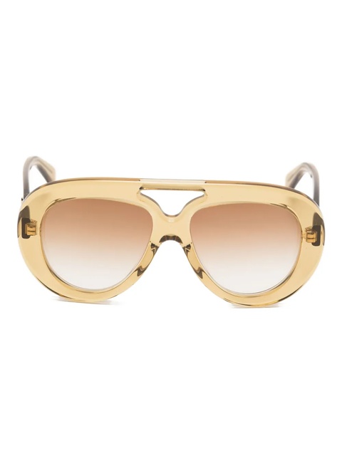 LOEWE Anagram sunglasses - Green - zdjęcie produktu nr 1