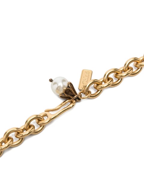 Chloé gold heart-charm chain belt - zdjęcie produktu nr 2