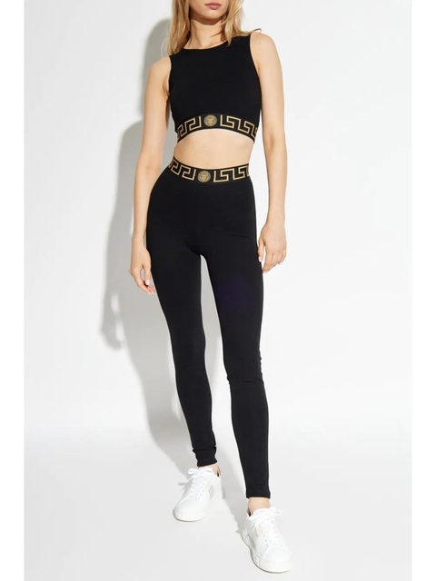 Versace Greca Border sports bra - Black - zdjęcie produktu nr 2