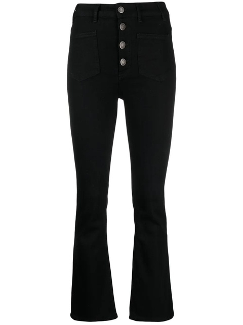 Maje high-rise flared jeans - Black - zdjęcie produktu nr 1