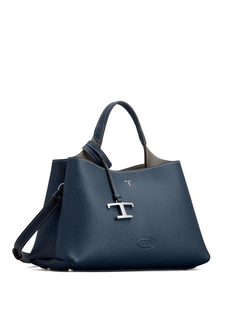 Tod's leather mini bag - Blue - zdjęcie produktu nr 1
