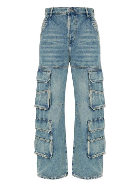 Diesel multi-pocket cargo jeans - Blue - zdjęcie produktu nr 1