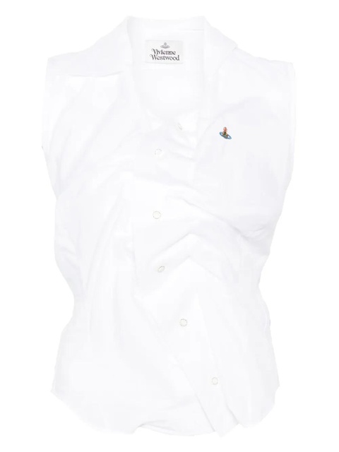 Vivienne Westwood sleeveless shirt - White - zdjęcie produktu nr 1