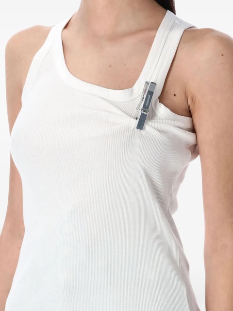 Coperni Washing Clip tank top - White - zdjęcie produktu nr 2