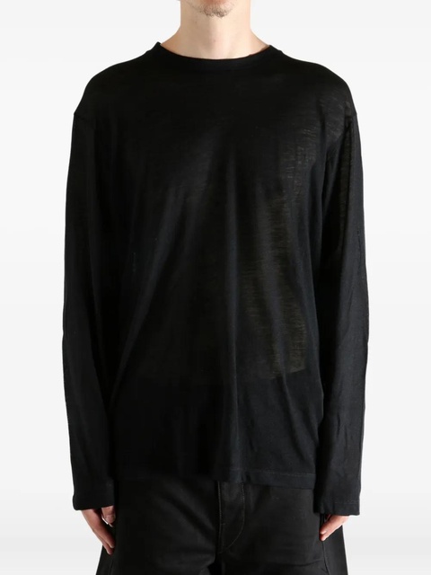 The Row crew-neck T-shirt - Black - zdjęcie produktu nr 1
