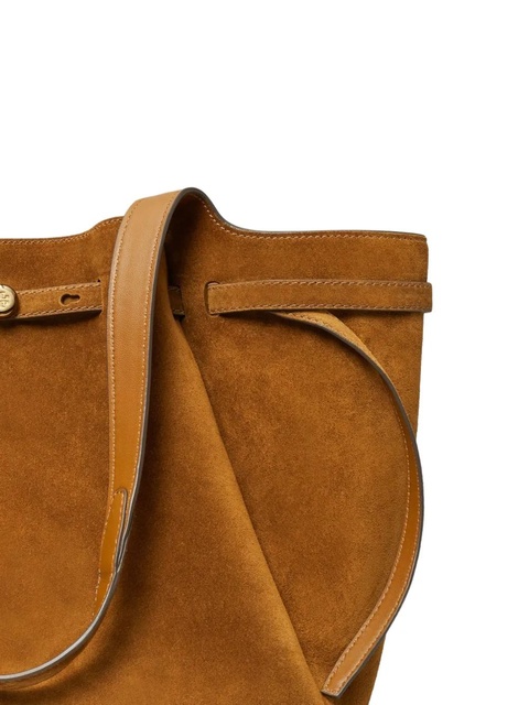 Tory Burch large Romy tote bag - Brown - zdjęcie produktu nr 1