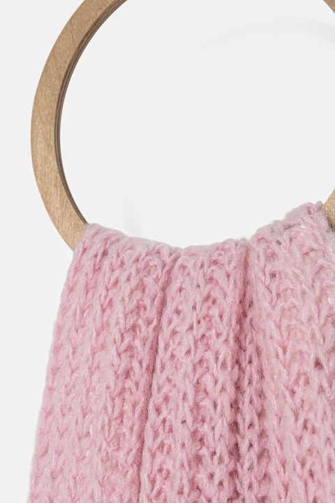 Pinko szalik z wełną damski kolor różowy gładki 105990 A2Z2 - zdjęcie produktu nr 2