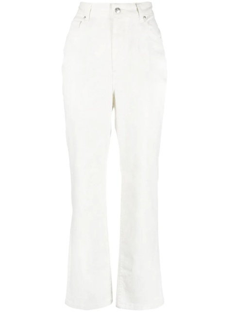 ETRO high-waist cropped jeans - White - zdjęcie produktu nr 1