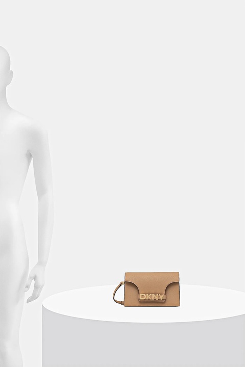 Dkny torebka skórzana kolor zielony R435OG58 - zdjęcie produktu nr 2