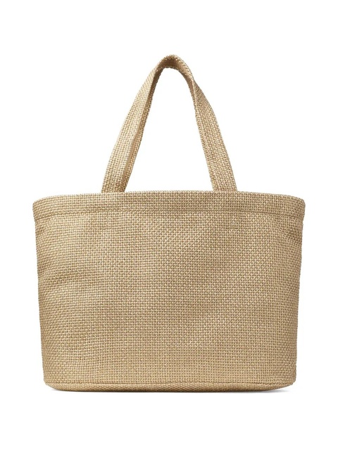 Jimmy Choo logo-embroidered tote bag - Brown - zdjęcie produktu nr 1