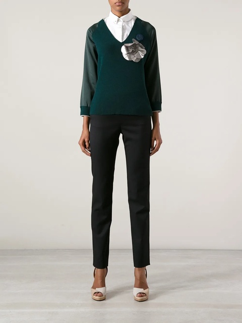Golden Goose embellished pullover - Green - zdjęcie produktu nr 1