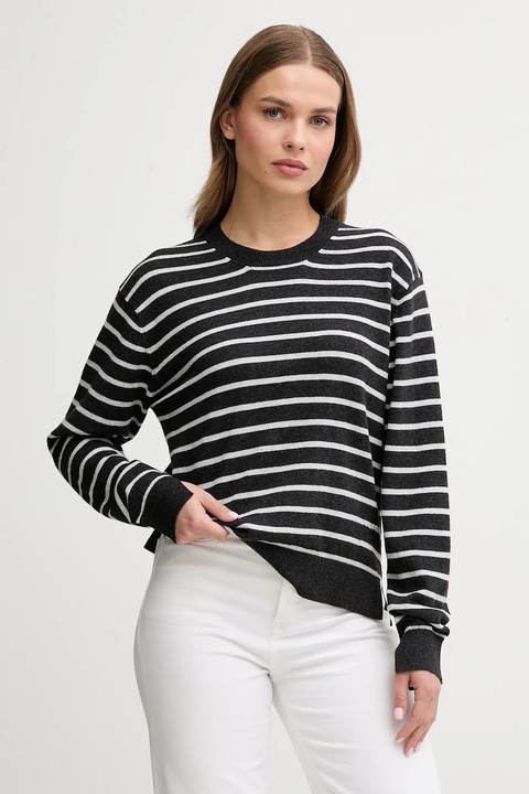 Pepe Jeans sweter z domieszką kaszmiru damski kolor czarny lekki PL7000003 - zdjęcie produktu nr 2