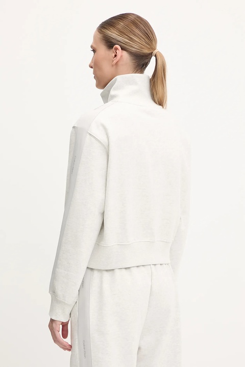 Calvin Klein Performance bluza damska kolor szary melanżowa LVGWS5W312 - zdjęcie produktu nr 2
