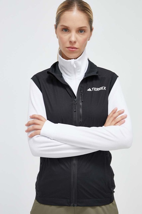 adidas TERREX bezrękawnik sportowy Xperior kolor czarny przejściowy HZ4413 - zdjęcie produktu nr 1