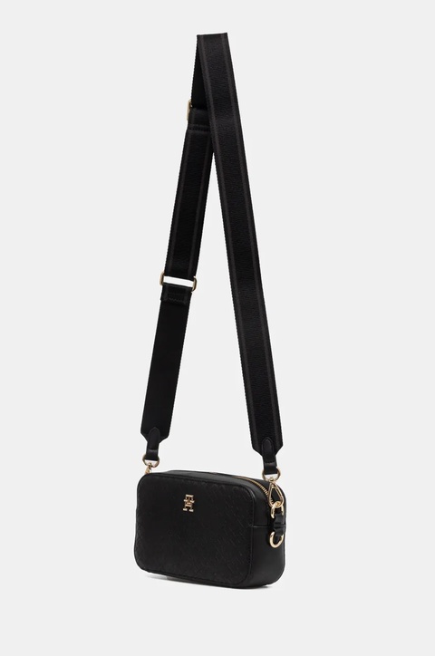 Tommy Hilfiger torebka kolor czarny AW0AW17221 - zdjęcie produktu nr 2