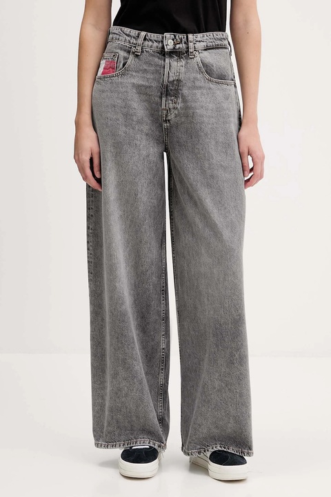 Tommy Jeans jeansy damskie kolor szary DW0DW22128 - zdjęcie produktu nr 1