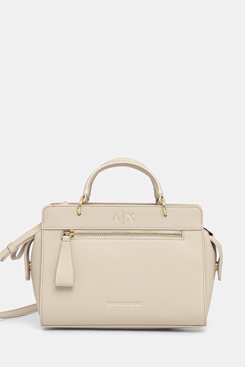 Armani Exchange torebka kolor beżowy XW001554 AF17117 - zdjęcie produktu nr 1