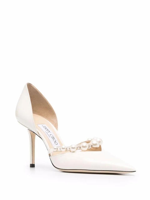 Jimmy Choo Aurelie 85mm pumps - White - zdjęcie produktu nr 2