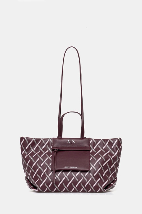 Armani Exchange torebka kolor bordowy XW001538 AF17255 - zdjęcie produktu nr 1