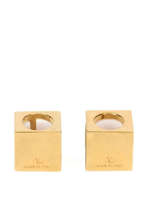 Valentino Garavani logo-detail Airpods charm - Gold - zdjęcie produktu nr 2