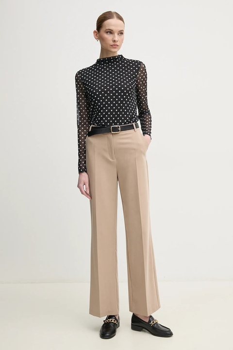 Marc Aurel bluzka damska kolor czarny wzorzysta 7653-7000-73818 - zdjęcie produktu nr 1