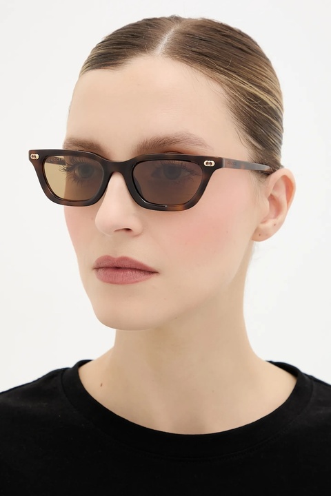 Gucci okulary przeciwsłoneczne damskie kolor brązowy GG1944S - zdjęcie produktu nr 1