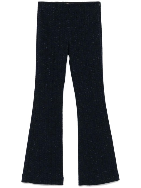 Maje tweed trousers - Blue - zdjęcie produktu nr 1