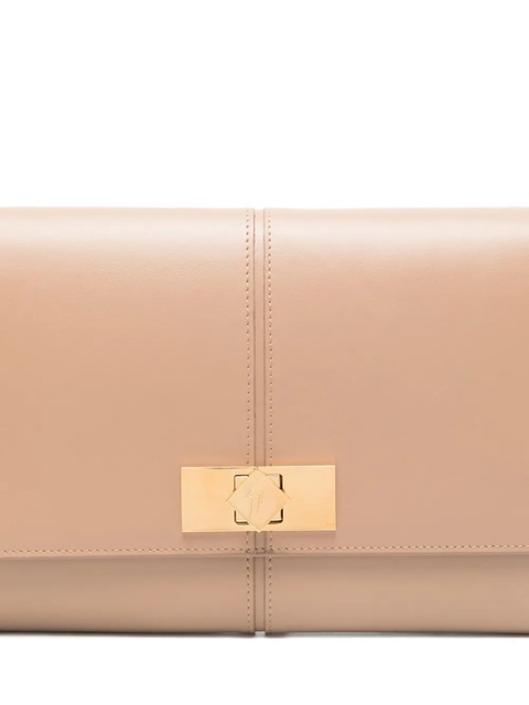 Giuseppe Zanotti leather clutch bag - Brown - zdjęcie produktu nr 2