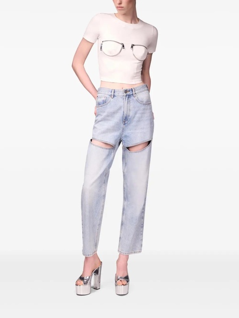 AREA Slit jeans - Blue - zdjęcie produktu nr 2