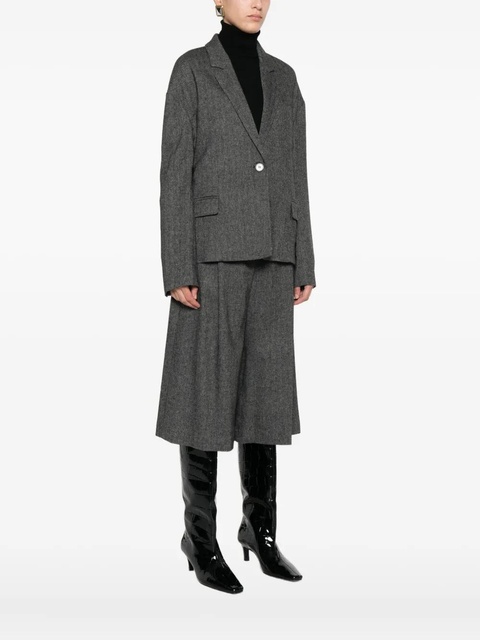 SOLOTRE single-breasted blazer - Grey - zdjęcie produktu nr 2