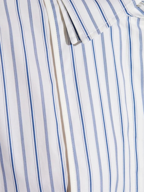Lanvin striped collared shirt - White - zdjęcie produktu nr 2