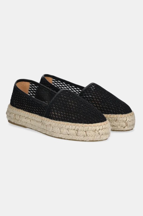 Answear.LAB espadryle kolor czarny na platformie - zdjęcie produktu nr 1
