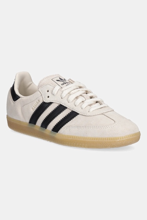 adidas Originals sneakersy zamszowe Samba OG kolor beżowy JR2014 - zdjęcie produktu nr 1