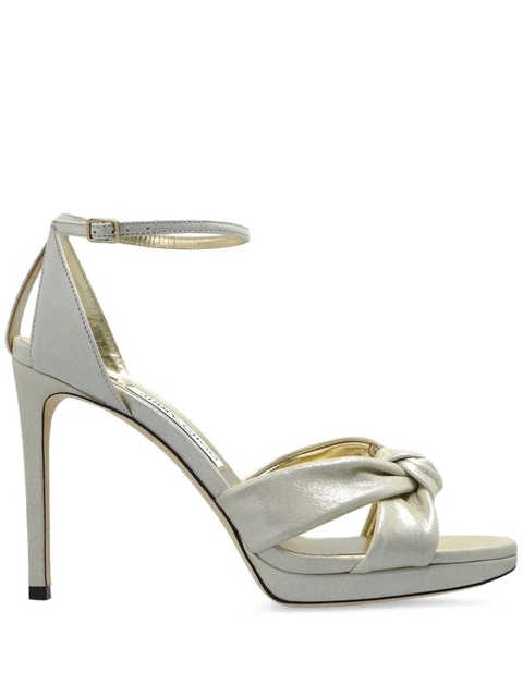 Jimmy Choo 100mm Rosie heeled sandals - Neutrals - zdjęcie produktu nr 1