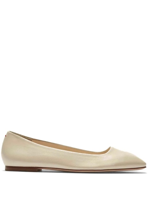 Aeyde leather ballerina shoes - Neutrals - zdjęcie produktu nr 1
